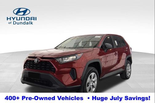 Ruby Flare Pearl 2022 Toyota RAV4 LE