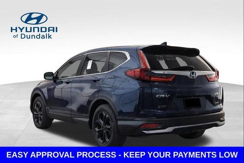 Obsidian Blue Pearl 2022 Honda CR-V Hybrid EX