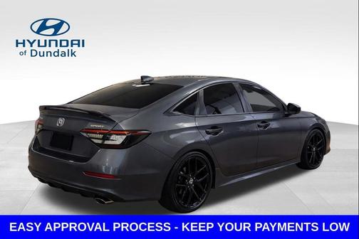 Gray 2023 Honda Civic Sport