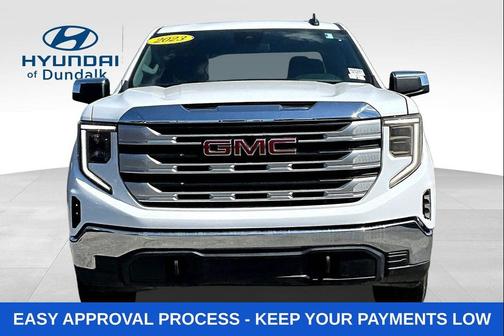 Summit White 2023 GMC Sierra 1500 SLE