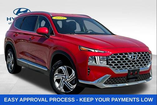 Calypso Red 2022 Hyundai SANTA FE SEL 2.4