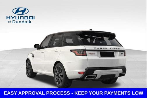 Silver 2018 Land Rover Range Rover Sport Supercharged