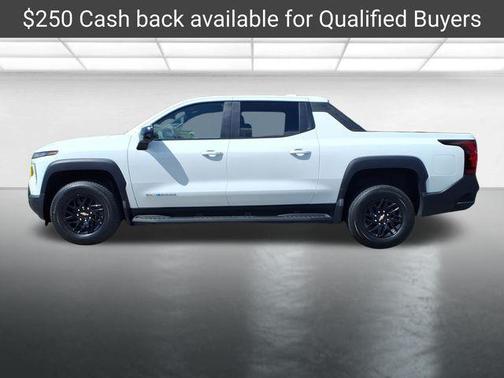 Summit White 2026 Chevrolet Silverado EV Work Truck