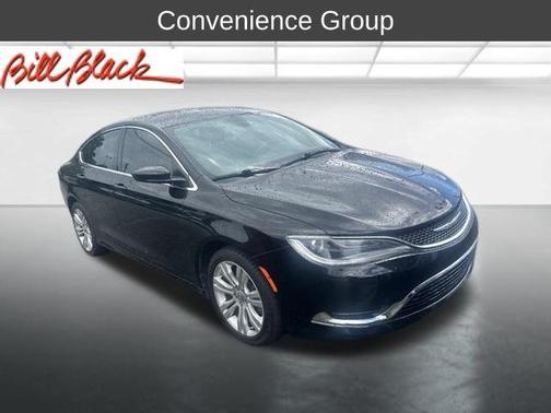 Black Clearcoat 2016 Chrysler 200 Limited