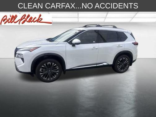 Everest White Pearl 2025 Nissan Rogue Platinum