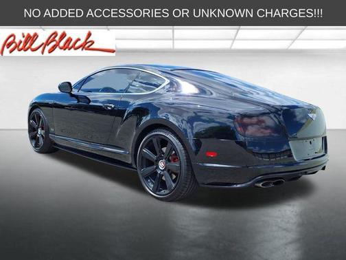 Onyx Metallic 2015 Bentley Continental GT V8 S