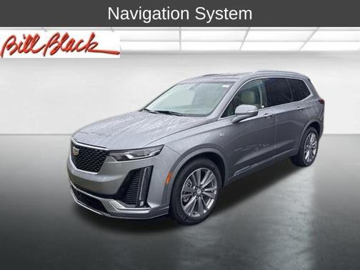 Argent Silver Metallic 2025 Cadillac XT6 Premium Luxury FWD