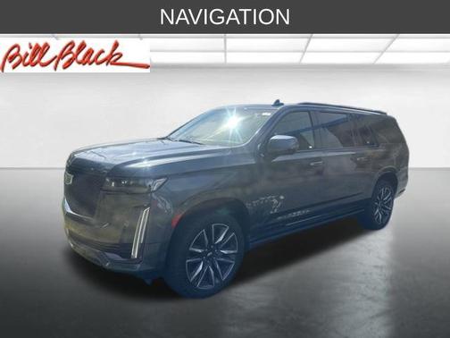 Shadow Metallic 2021 Cadillac Escalade ESV Sport