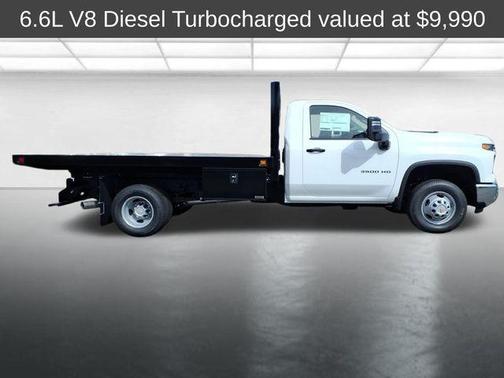Summit White 2026 Chevrolet Silverado 3500 WT