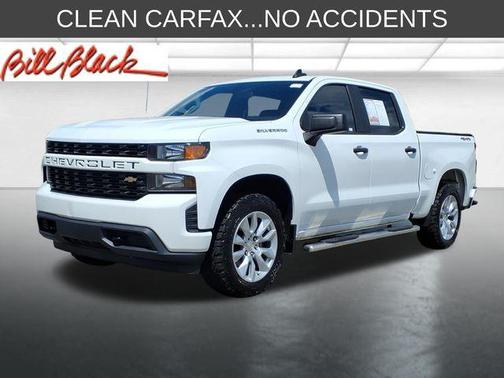 Summit White 2020 Chevrolet Silverado 1500 Custom