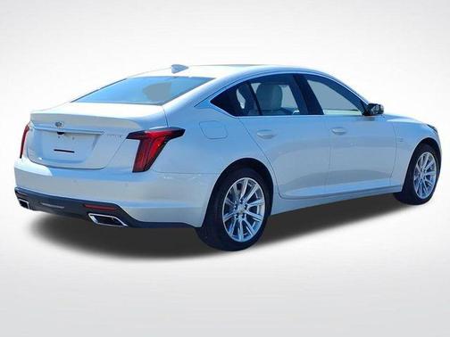 Crystal White Tricoat 2023 Cadillac CT5 Luxury