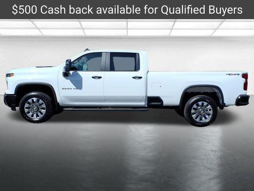 Summit White 2026 Chevrolet Silverado 2500 Custom