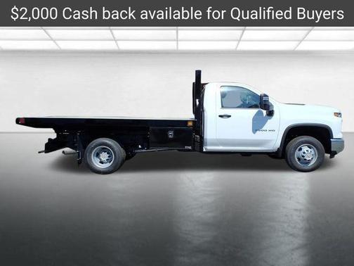 Summit White 2026 Chevrolet Silverado 3500 WT