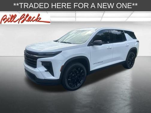 Summit White 2024 Chevrolet Traverse LS