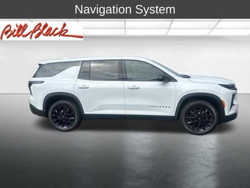Summit White 2024 Chevrolet Traverse LS