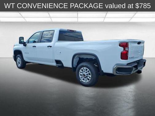 Summit White 2026 Chevrolet Silverado 2500 Crew Cab, Long Bed, WT, RWD