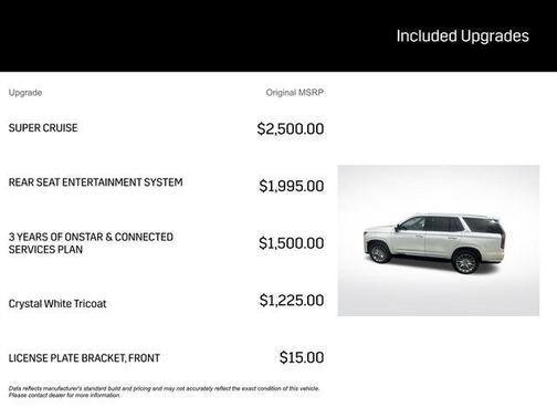 2023 Cadillac Escalade Premium Luxury