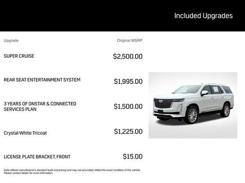 2023 Cadillac Escalade Premium Luxury