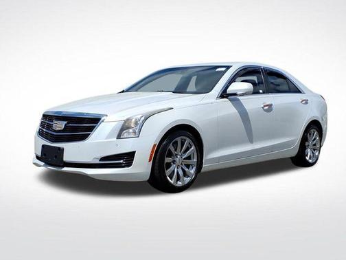 Crystal White Tricoat 2017 Cadillac ATS 2.0L Turbo Luxury
