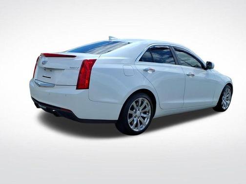 Crystal White Tricoat 2017 Cadillac ATS 2.0L Turbo Luxury