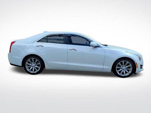 Crystal White Tricoat 2017 Cadillac ATS 2.0L Turbo Luxury