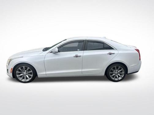 Crystal White Tricoat 2017 Cadillac ATS 2.0L Turbo Luxury