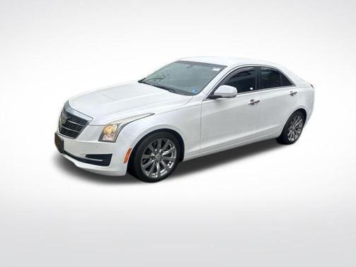 Crystal White Tricoat 2017 Cadillac ATS 2.0L Turbo Luxury