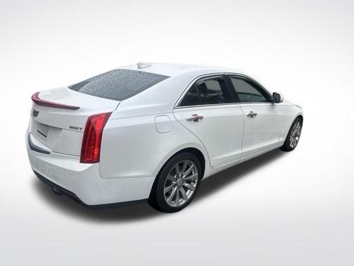 Crystal White Tricoat 2017 Cadillac ATS 2.0L Turbo Luxury