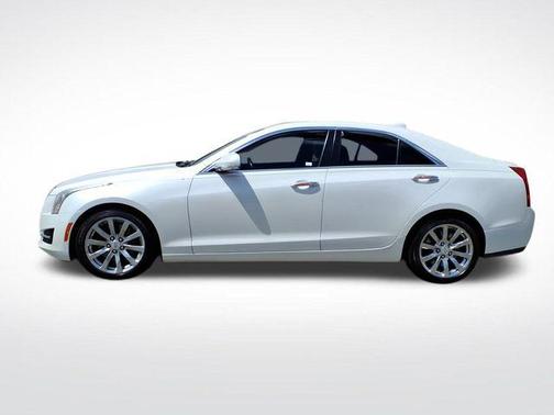 Crystal White Tricoat 2017 Cadillac ATS 2.0L Turbo Luxury