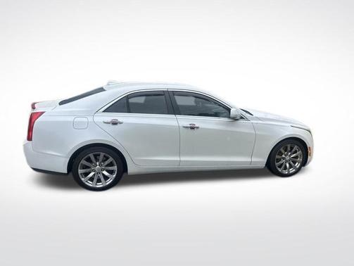 Crystal White Tricoat 2017 Cadillac ATS 2.0L Turbo Luxury