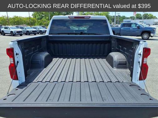 Summit White 2026 Chevrolet Silverado 1500 Custom