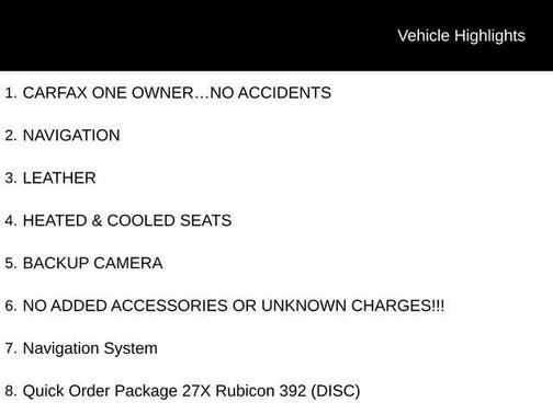 Black Clearcoat 2024 Jeep Wrangler Rubicon 392