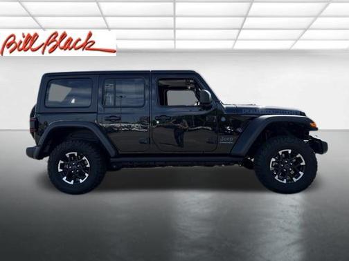 Black Clearcoat 2024 Jeep Wrangler 4xe Rubicon
