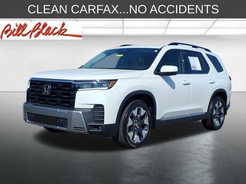 Platinum White Pearl 2026 Honda Pilot Touring 8-Passenger