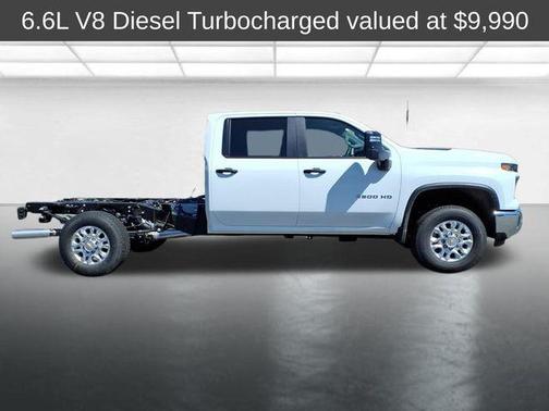 Summit White 2026 Chevrolet Silverado 3500 WT
