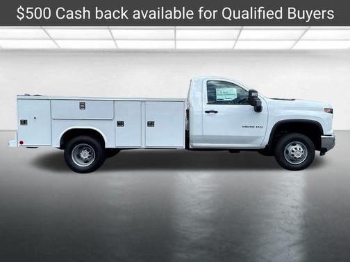 Summit White 2025 Chevrolet Silverado 3500 WT
