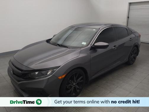 Modern Steel Metallic 2020 Honda Civic Sport