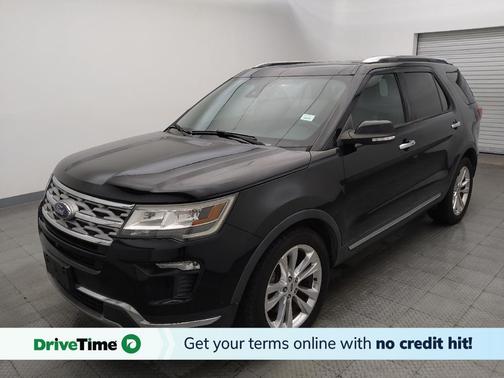 Shadow Black 2018 Ford Explorer Limited