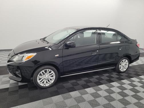 Jet Black Metallic 2024 Mitsubishi Mirage G4 Black Edition