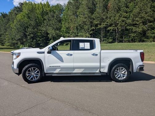 Summit White 2021 GMC Sierra 1500 SLT