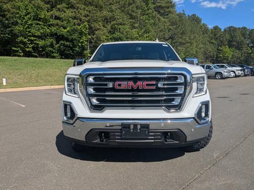 Summit White 2021 GMC Sierra 1500 SLT