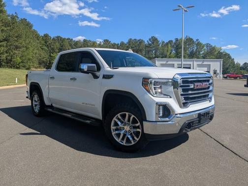 Summit White 2021 GMC Sierra 1500 SLT