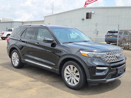 AGATE BLACK METALLIC 2023 Ford Explorer LIMITED
