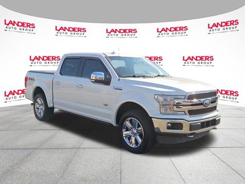 WHITE PLATINUM METALLIC TC 2019 Ford F-150 KING RANCH