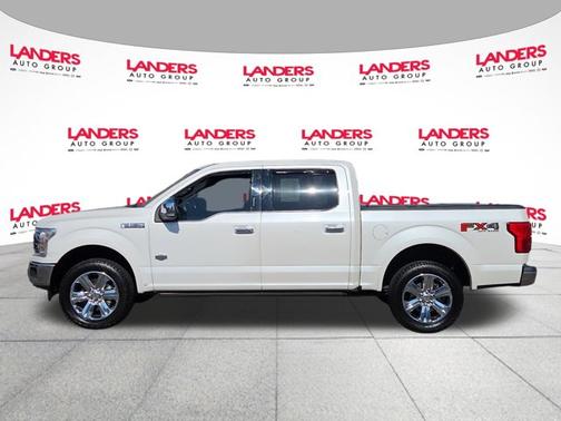WHITE PLATINUM METALLIC TC 2019 Ford F-150 KING RANCH