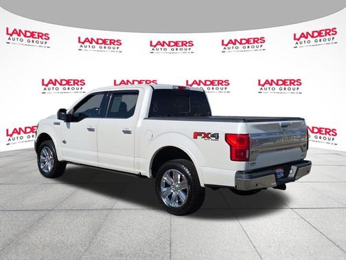 WHITE PLATINUM METALLIC TC 2019 Ford F-150 KING RANCH