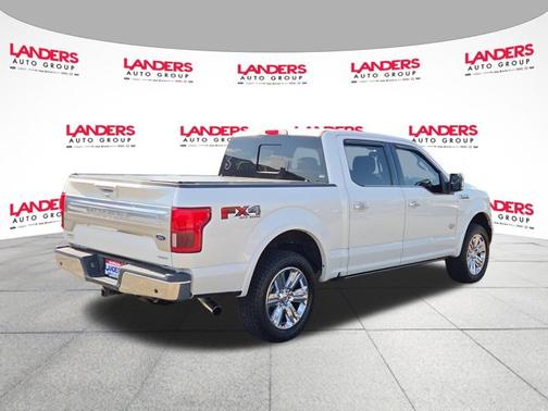 WHITE PLATINUM METALLIC TC 2019 Ford F-150 KING RANCH