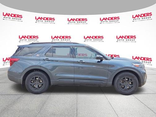 STONE BLUE METALLIC 2022 Ford Explorer TIMBERLINE