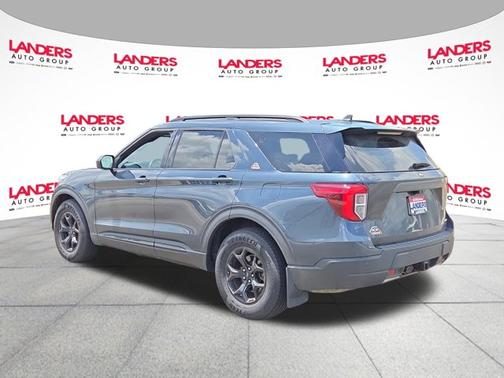 STONE BLUE METALLIC 2022 Ford Explorer TIMBERLINE