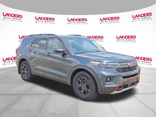 STONE BLUE METALLIC 2022 Ford Explorer TIMBERLINE